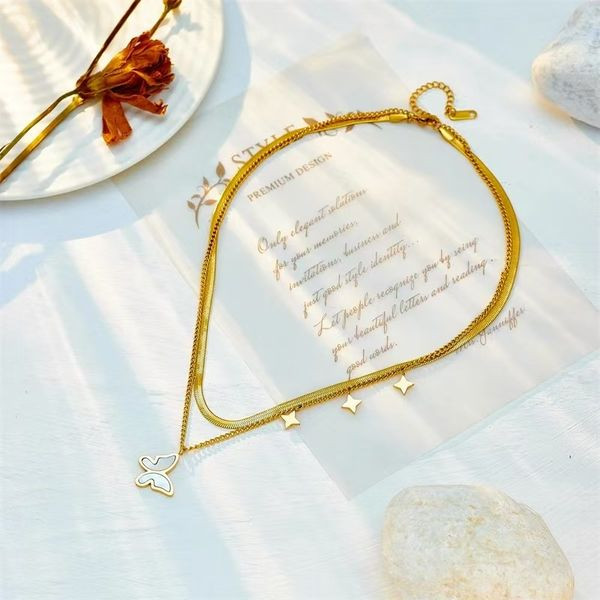 Колье из стали CJL41528