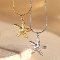 Колье из стали CJP82991