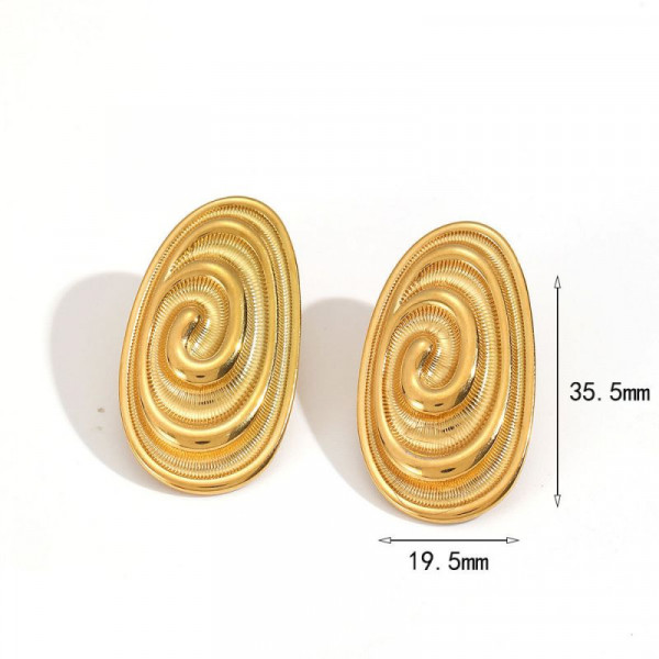 Серьги сталь CJR56170