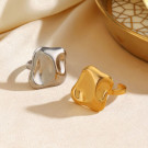 Массивное стальное кольцо с магическими небесными символами CJN25434