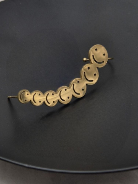 Кафф Медицинская сталь с напылением золотом J11085CJJ