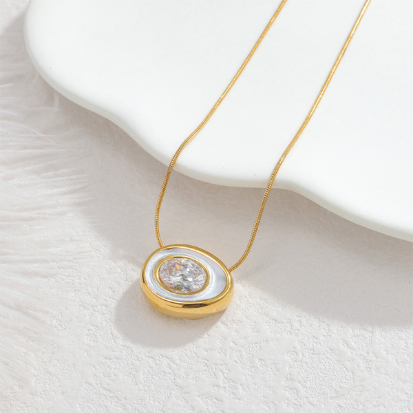 Колье из стали CJR87861