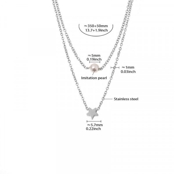 Колье из стали CJL24767