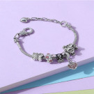 Браслет цепочка с фигурками панд CJR68558