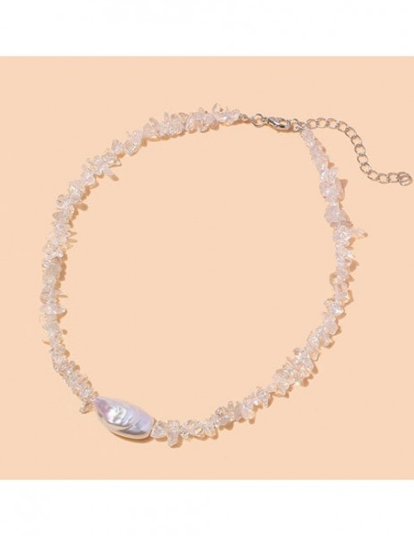 Воздушные бусы с барочным жемчугом Z36706