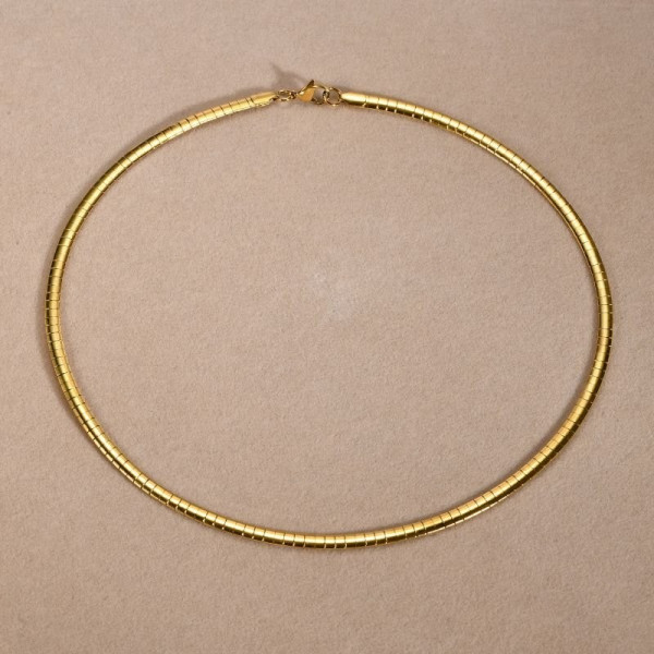 Колье из стали CJC95926