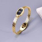 Браслет жесткий в стиле часового ремешка с циферблатом CJL14394