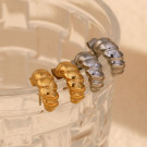 Серьги сталь CJL35023