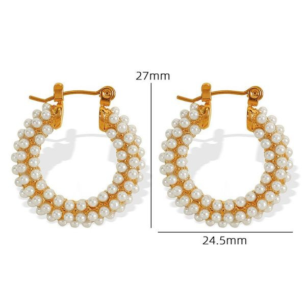 Серьги сталь CJL90656