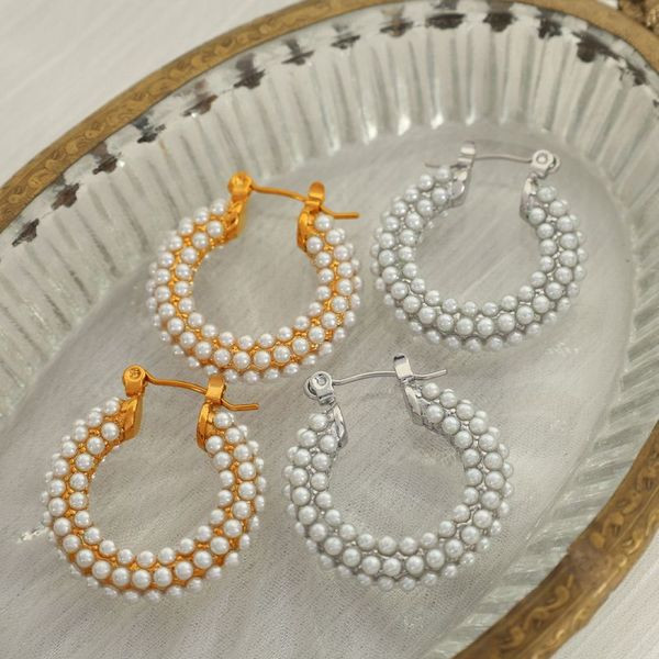 Серьги сталь CJL90656