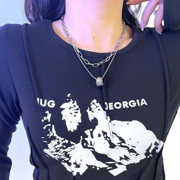 Колье из стали CJH67703