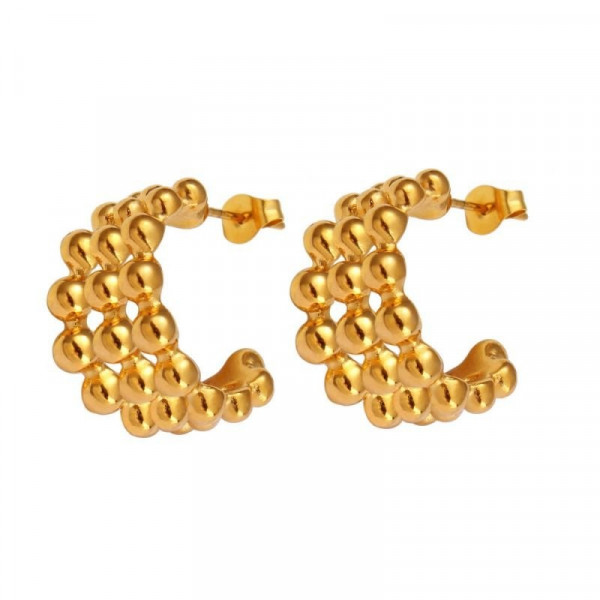Серьги сталь CJD82503