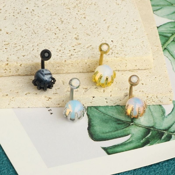 Пирсинг в пупок M86783