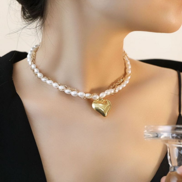 Колье из стали CJM16910