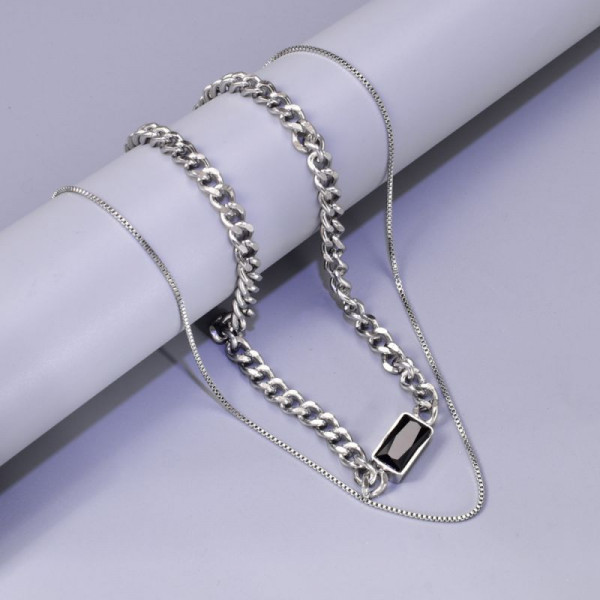 Колье из стали CJL14410