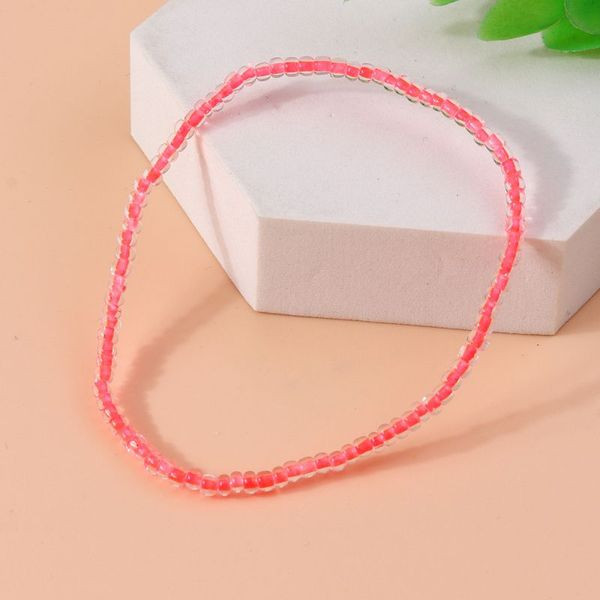 Браслет на ногу многоцветный нитевой CJL40781