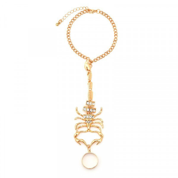 Браслет слейв змеиный изгиб в стиле минимализм CJH56321