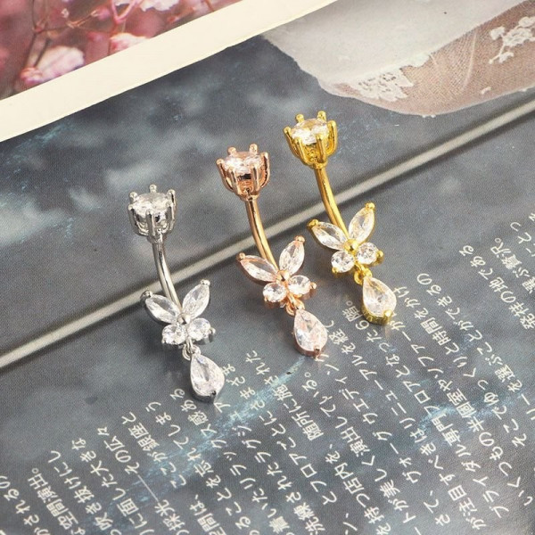 Пирсинг в пупок M86668