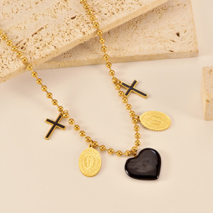 Колье из стали CJR89549