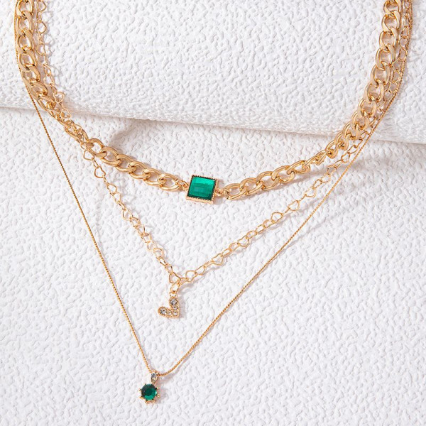 Колье ювелирный сплав 1J12441CJJ