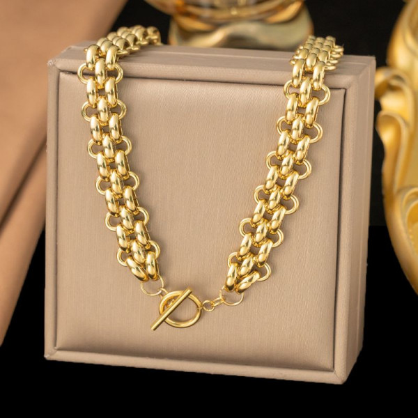 Акцентная цепочка с массивным замком-тоглом J11154CJJ