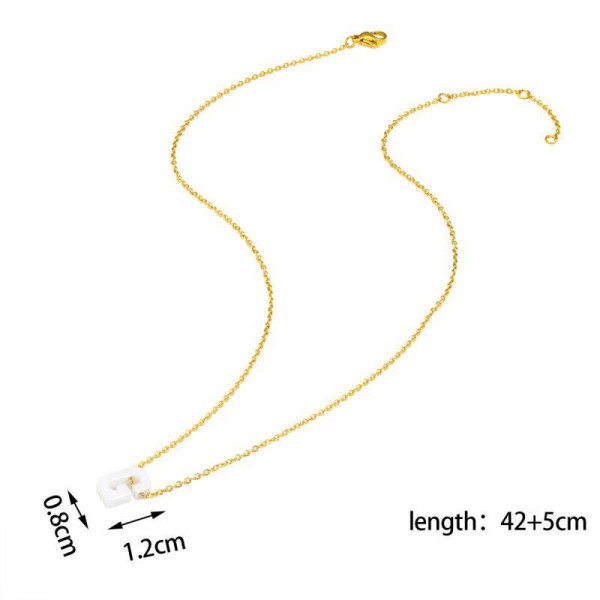 Колье из стали CJL19205