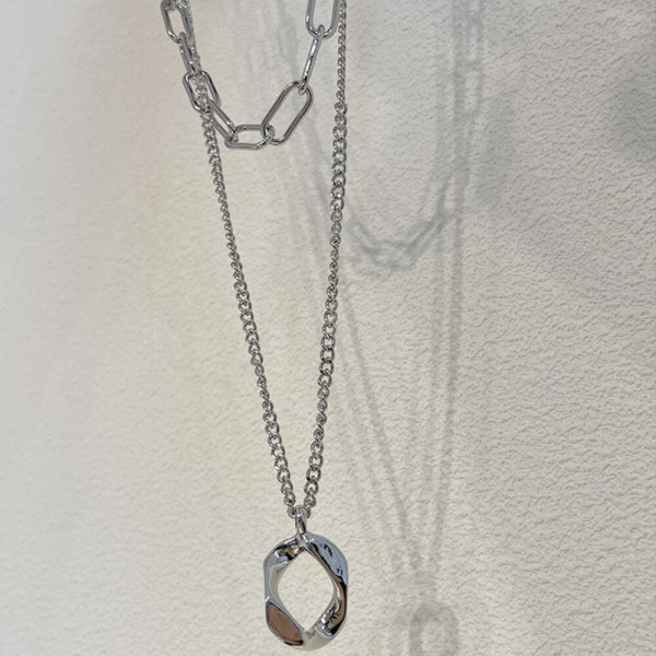 Колье из стали CJH92462