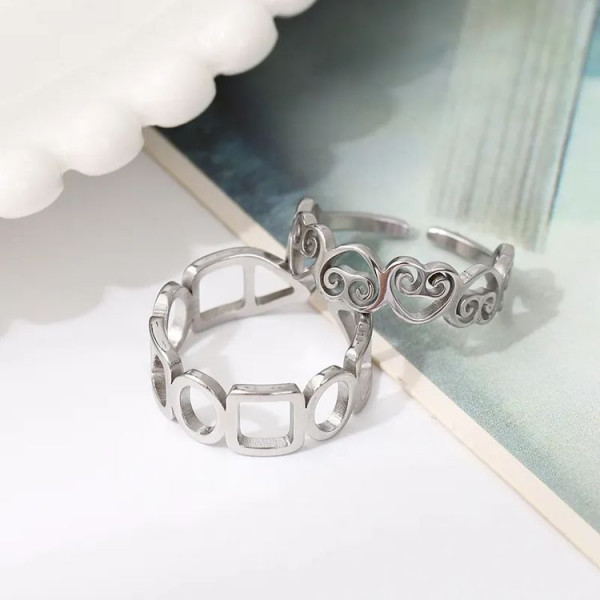 Ажурное кольцо с орнаментом «пейсли» J11363CJJ