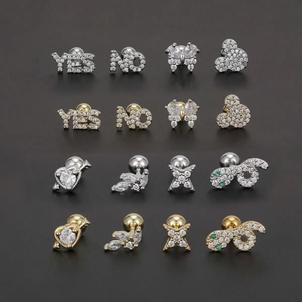 Пирсинг в уши CJE09438