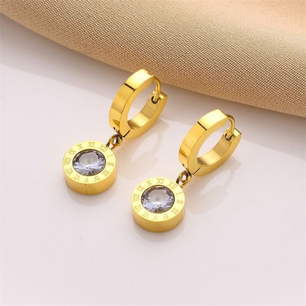 Серьги сталь CJG69116