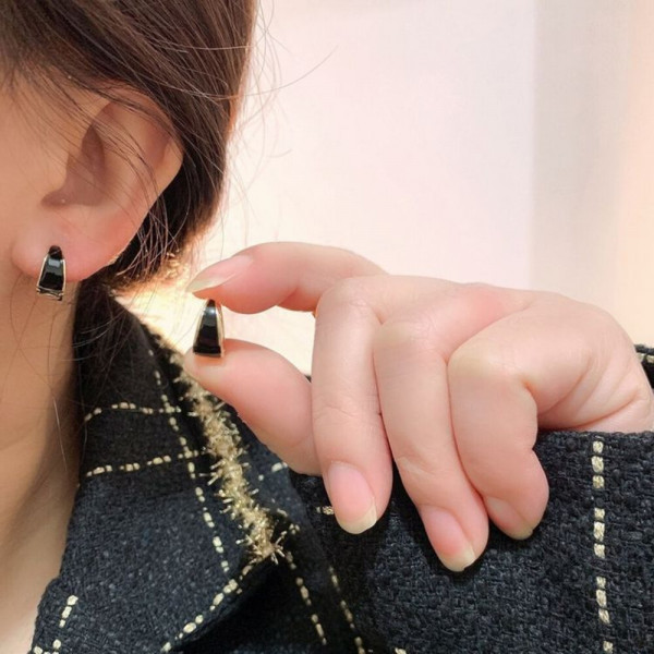 Серьги медь с напылением золотом J10461CJJ