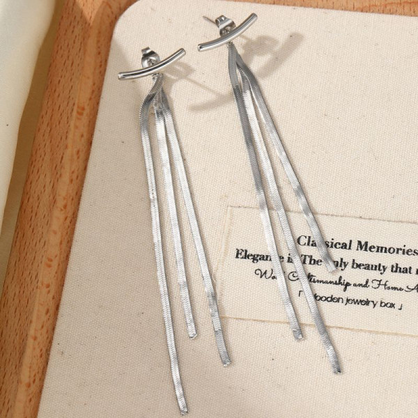 Серьги сталь CJM03812