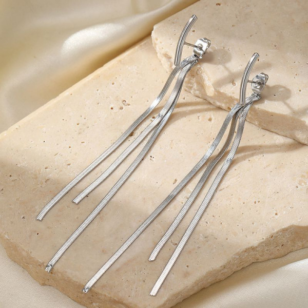 Серьги сталь CJM03812