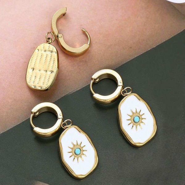 Серьги сталь CJL13516