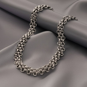 Массивная цепочка с объемным плетением J11155CJJ