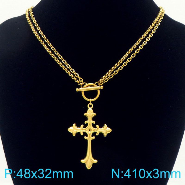 Колье из стали CJR55485