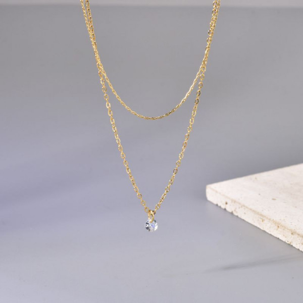 Колье из стали CJL14419