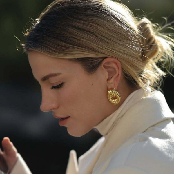 Серьги Узлы CJL08922