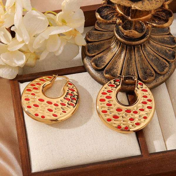 Серьги сталь CJN90546