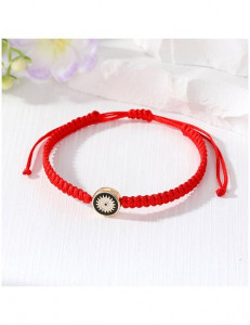 Браслет нить с круглым элементом Z03221