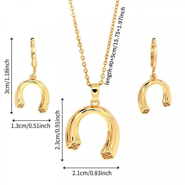 Ювелирный комплект серег CJH97238