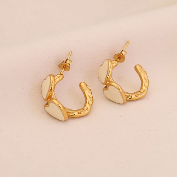 Серьги сталь CJN35787