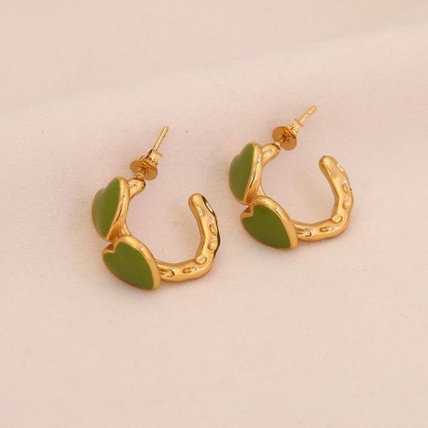 Серьги сталь CJN35787