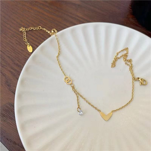 Цепочка титановая сталь напыление золотом 1J11684CJJ