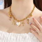 Колье из стали CJR55521