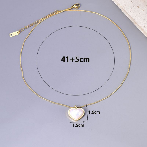 Колье из стали CJL14434