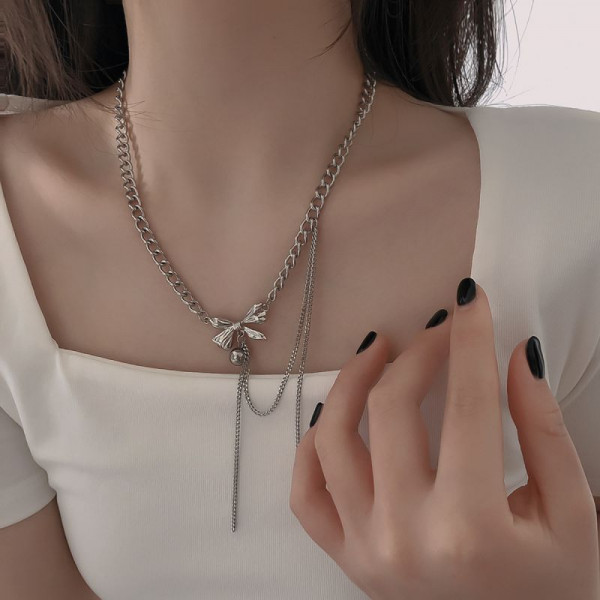 Колье из стали CJH88266