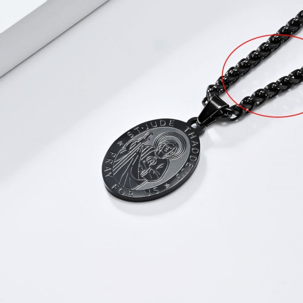 Колье из стали CJJ24851