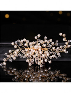 Заколка для волос свадебная G25809