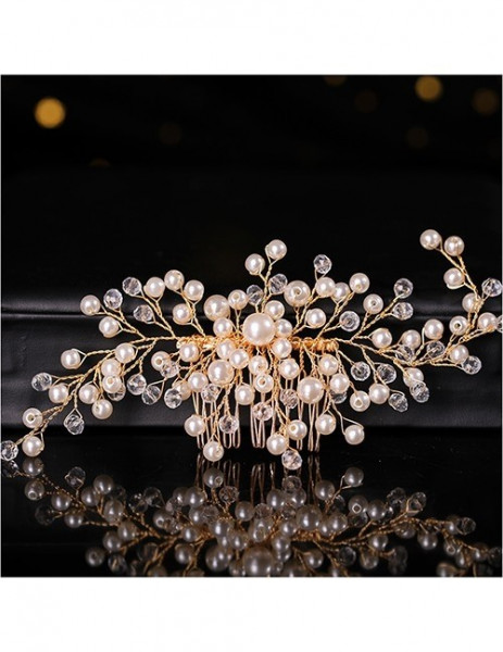 Заколка для волос свадебная G25809